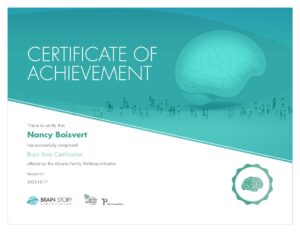 Brain Story Certification